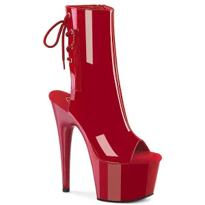 ADORE-1018 Red Pat/Red Platform Shoes