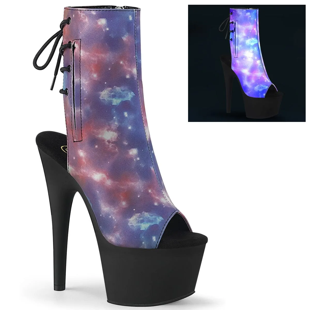 ADORE-1018REFL Purple-Blue Reflective/Black Matte