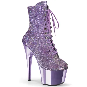 ADORE-1020CHRS Lavender Multi Rhinestones/Lavender Chrome