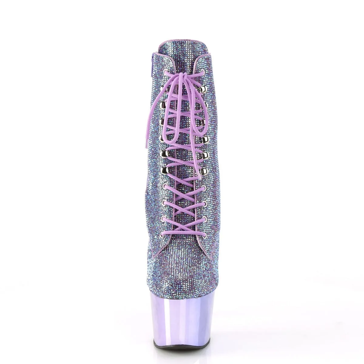 ADORE-1020CHRS Lavender Multi Rhinestones/Lavender Chrome