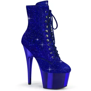 ADORE-1020CHRS Royal Blue Rhinestones/Royal Blue Chrome