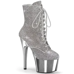 ADORE-1020CHRS Silver Rhinestones/Silver Chrome