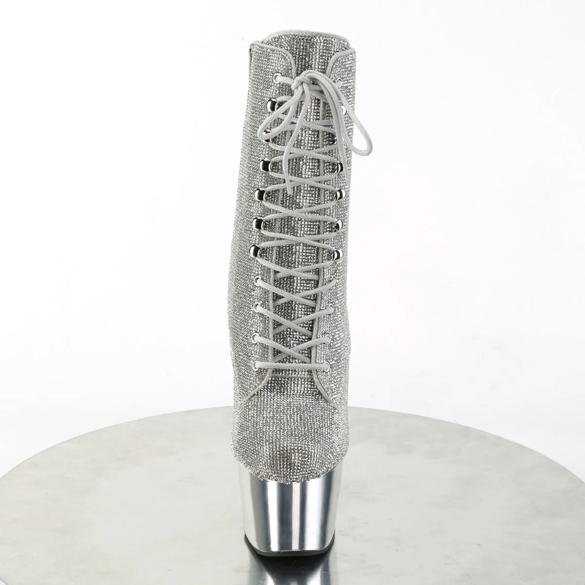 ADORE-1020CHRS Silver Rhinestones/Silver Chrome