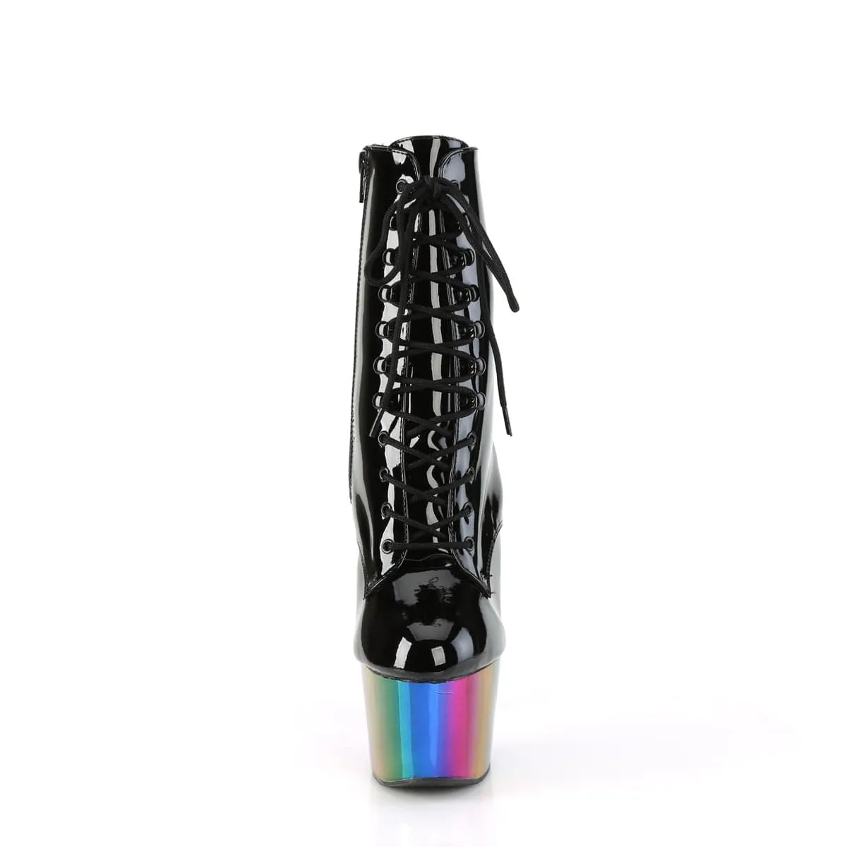 ADORE-1020RC Black Patent/Rainbow Chrome