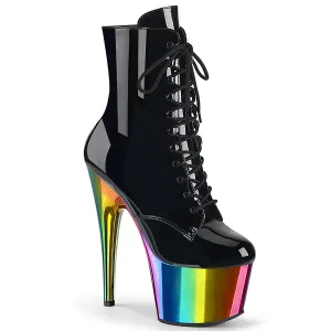 ADORE-1020RC Black Patent/Rainbow Chrome