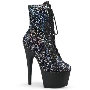 ADORE-1020SPLAT Black Velvet-Silver Hologram/Black Matte