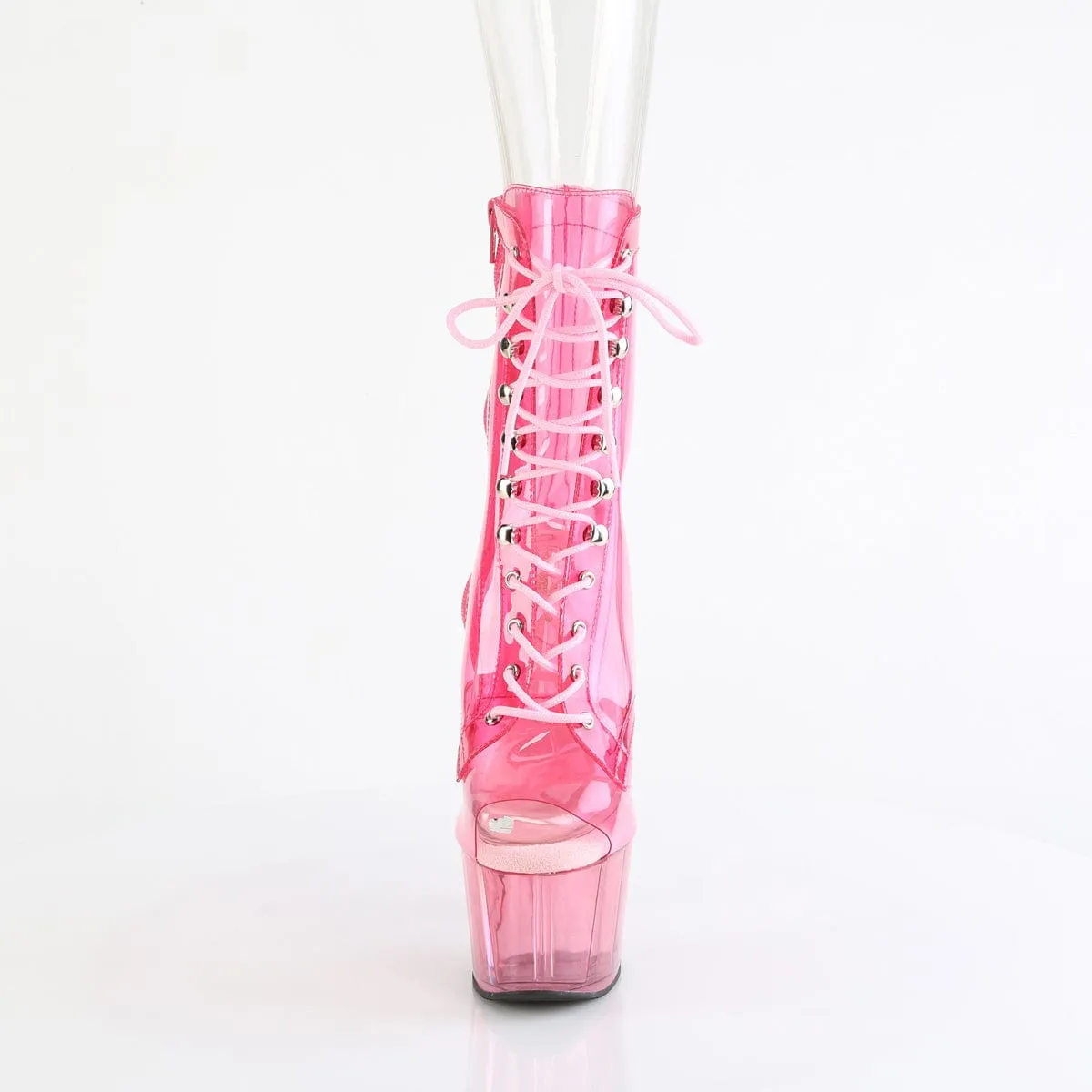 ADORE-1021C-T Baby Pink Translucent PVC/Baby G. Pink Tinted
