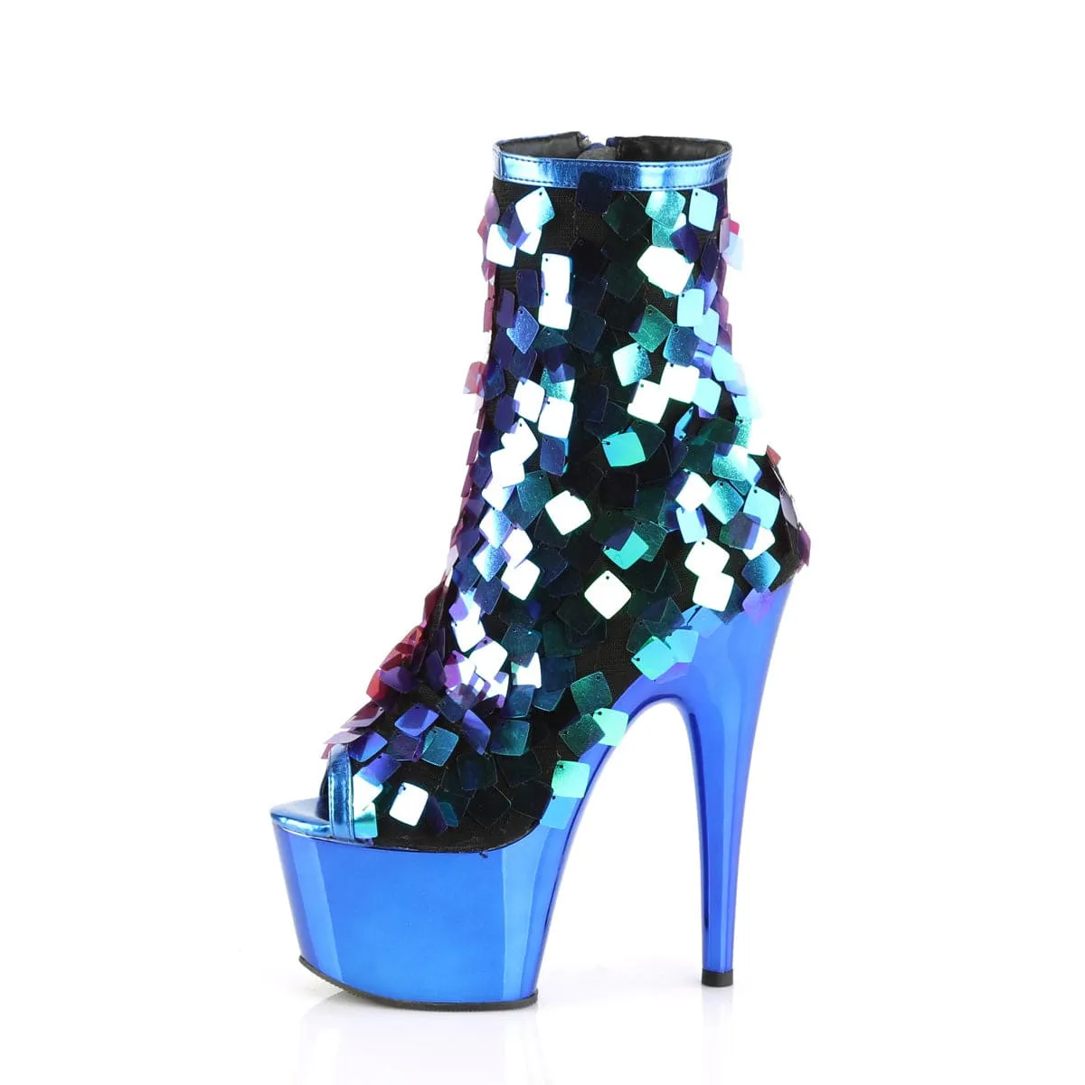 ADORE-1031SSQ Iri.Green Sequins-R.Blue MetPu/R.BlueChrome