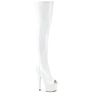 ADORE-3011HWR White Stretch Hologram/White Hologram