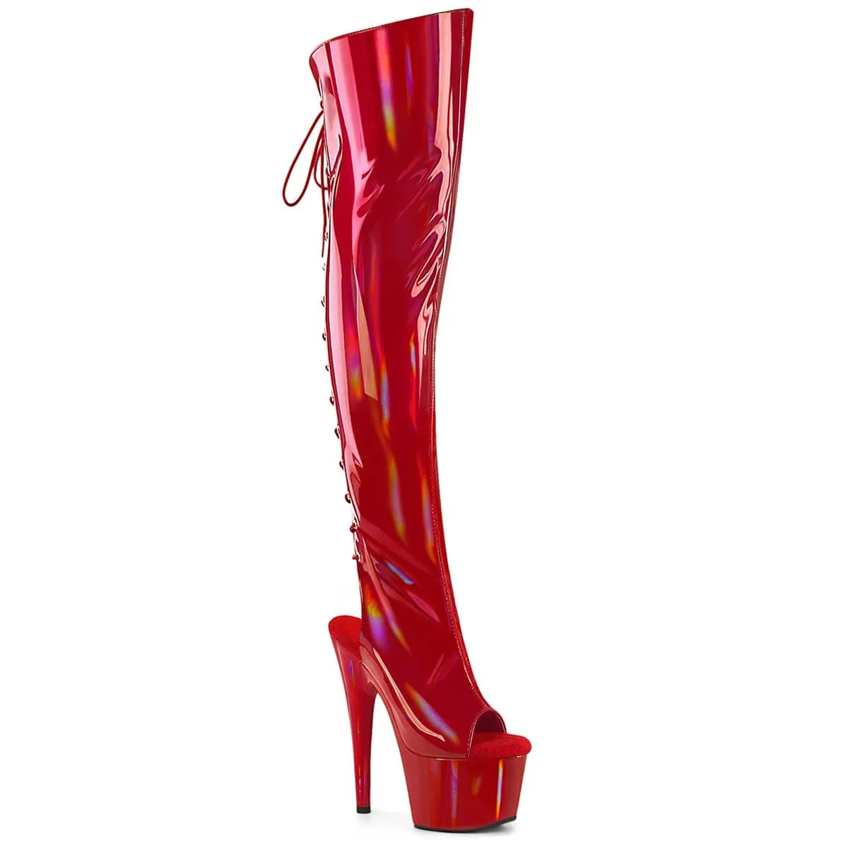 ADORE-3019HWR Red Stretch Hologram/Red Hologram