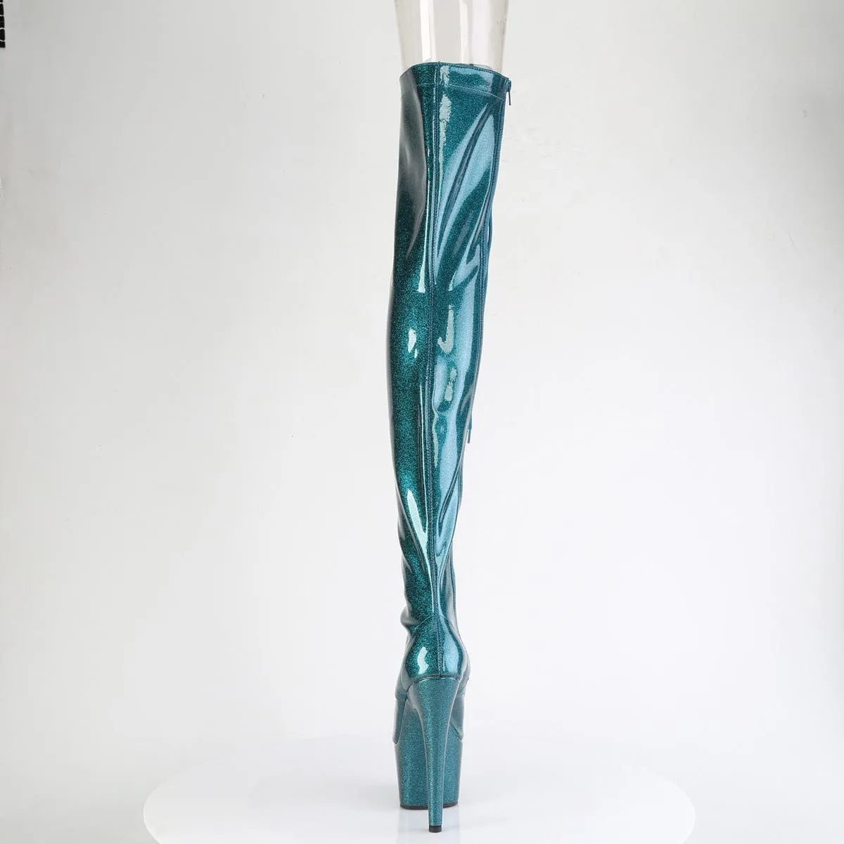 ADORE-3021GP Teal Glitter Patent/M