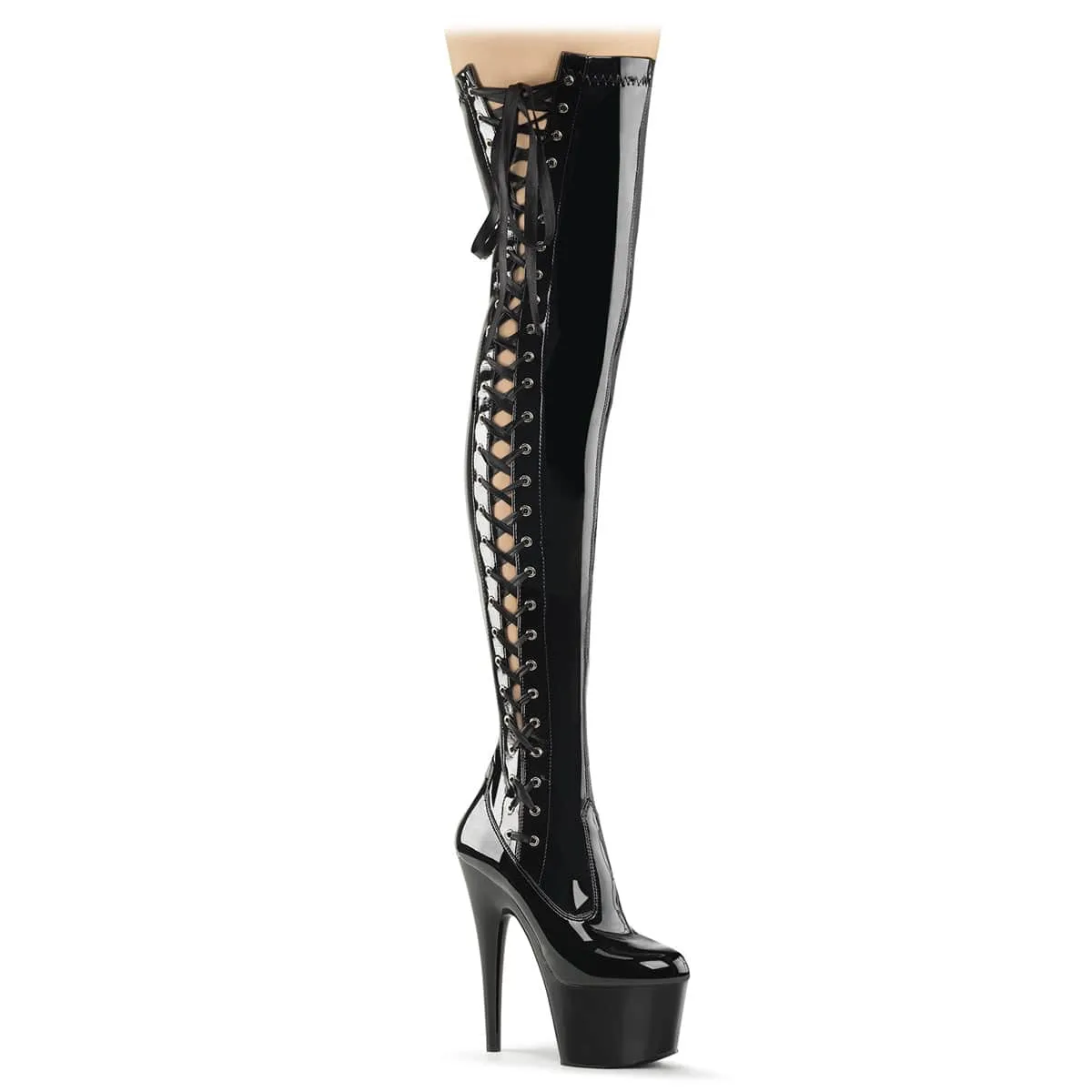 ADORE-3050 Black Stretch Patent/Black