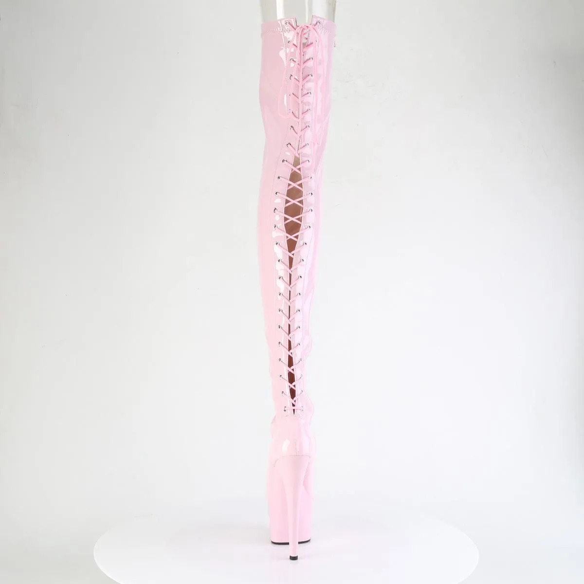ADORE-3850 Baby Pink Stretch Patent/Baby Pink