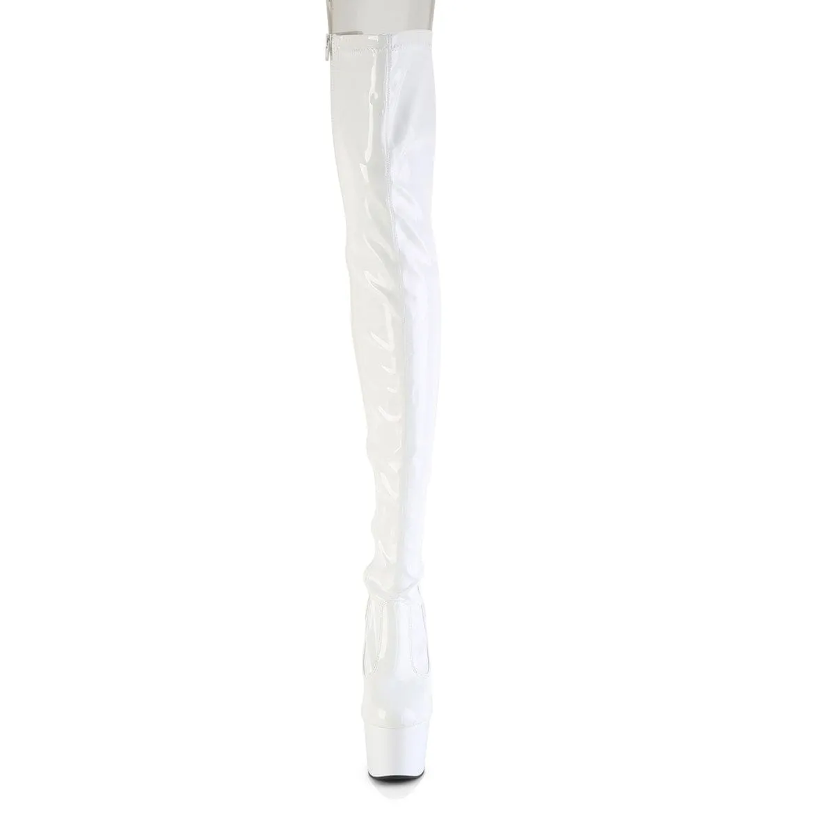 ADORE-3850 White Stretch Patent/White