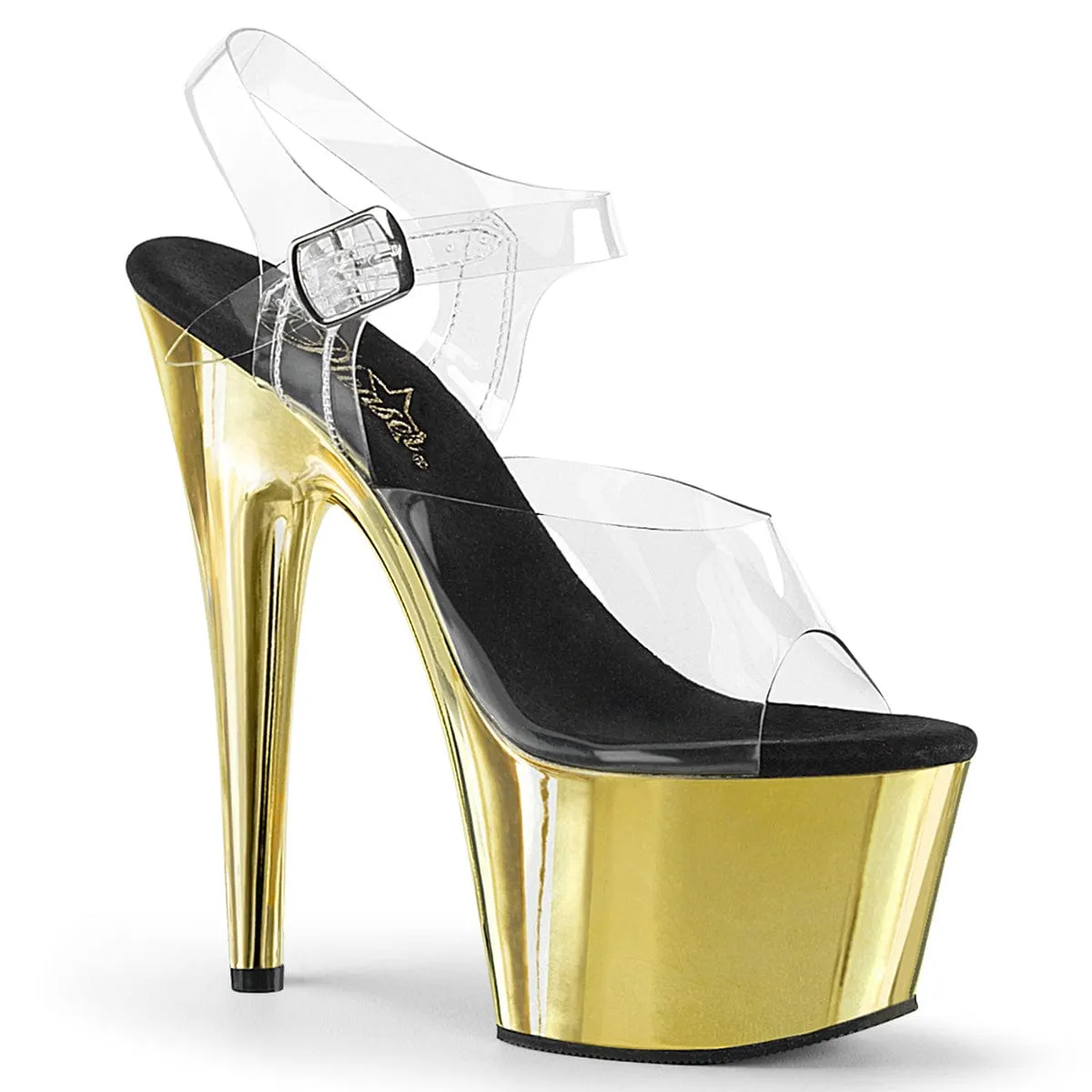 ADORE-708 Clear/Gold Chrome
