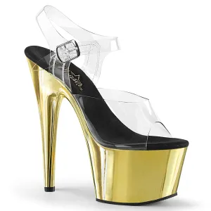 ADORE-708 Clear/Gold Chrome