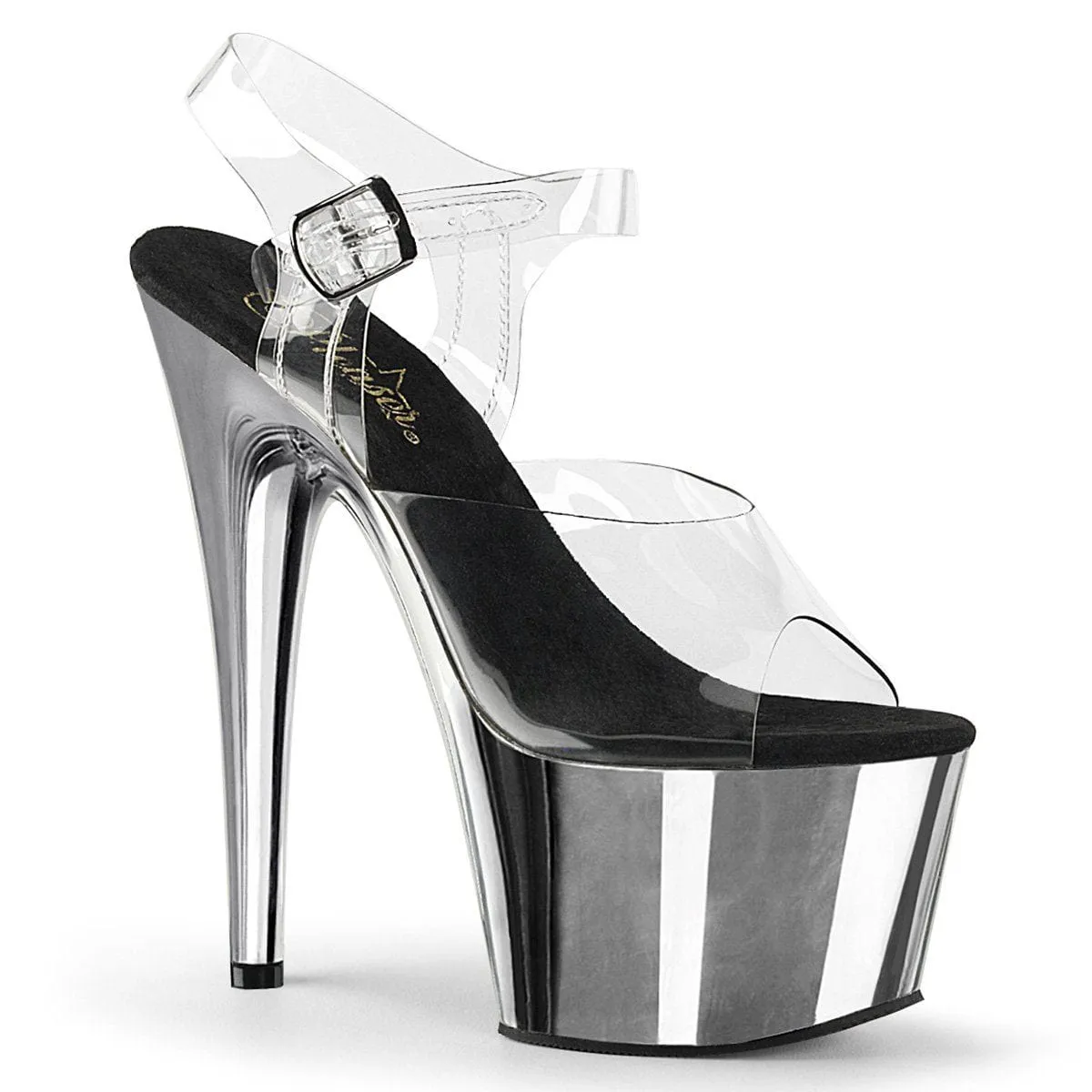 ADORE-708 Clear/Silver Chrome