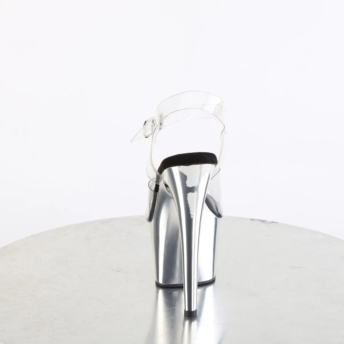 ADORE-708 Clear/Silver Chrome