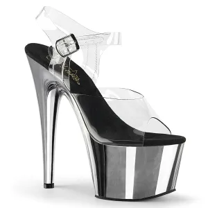 ADORE-708 Clear/Silver Chrome