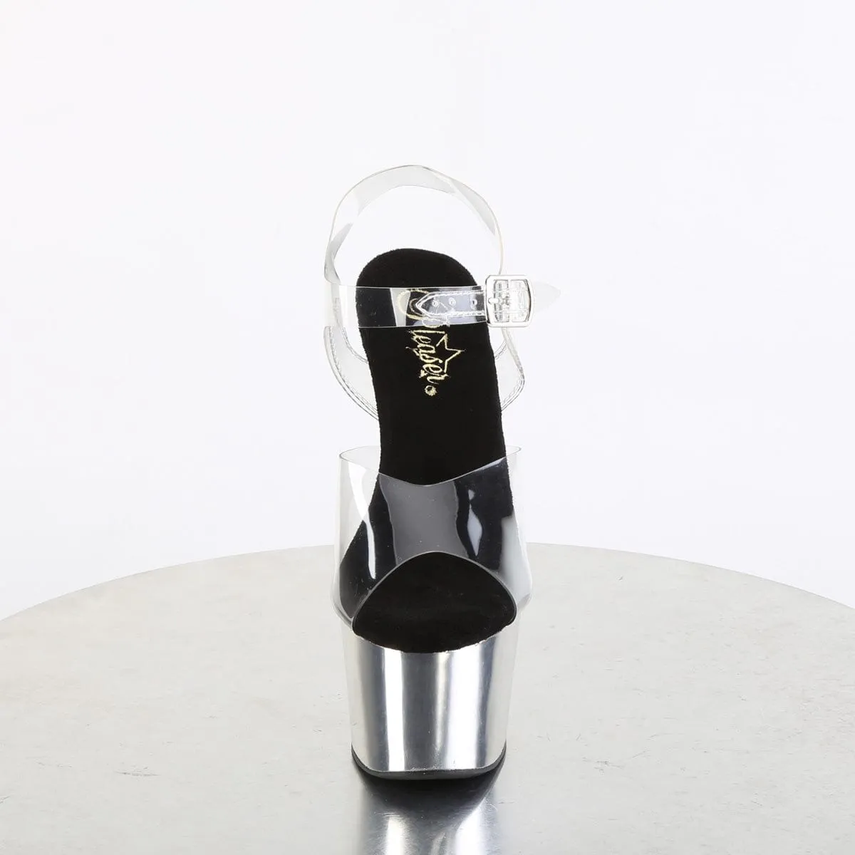 ADORE-708 Clear/Silver Chrome