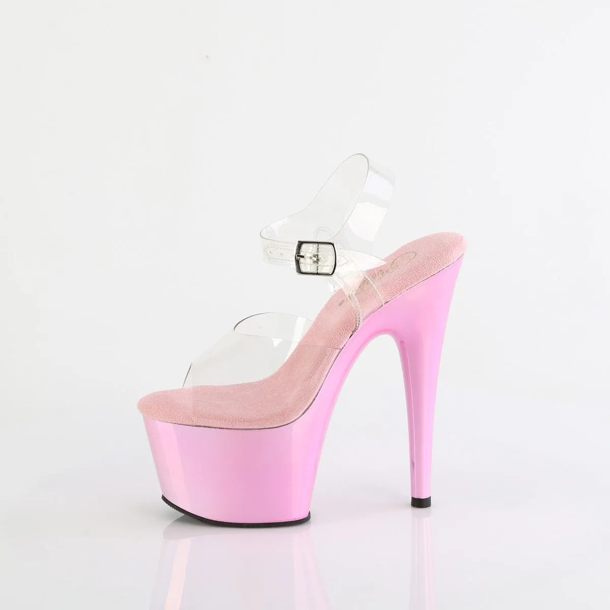ADORE-708LQ Clear/Liquid Baby Pink Hologram