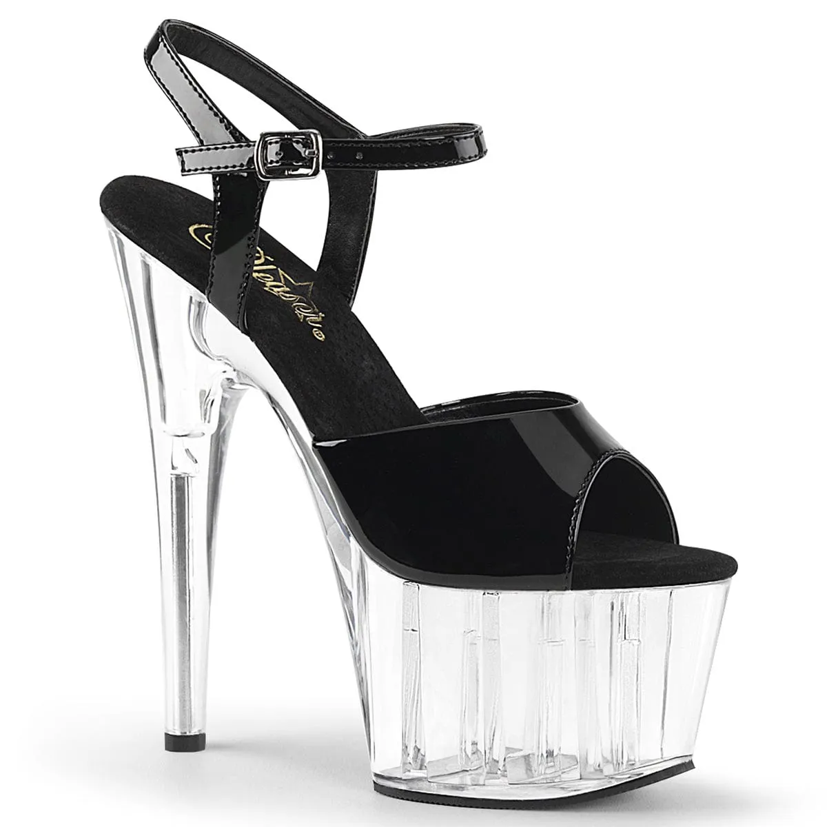 ADORE-709 Black Patent/ Clear
