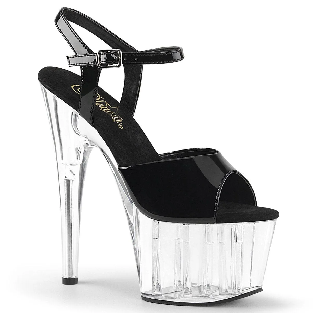 ADORE-709 Black Patent/ Clear