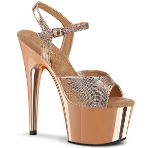 ADORE-709 Rose Gold Textured Metallic/RoseGold Chrome