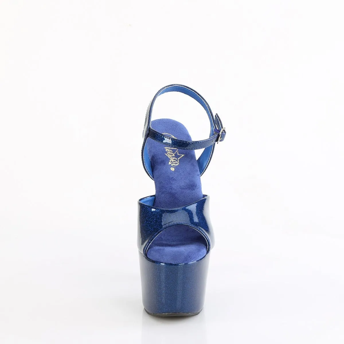ADORE-709GP Navy Blue Glitter Patent/M