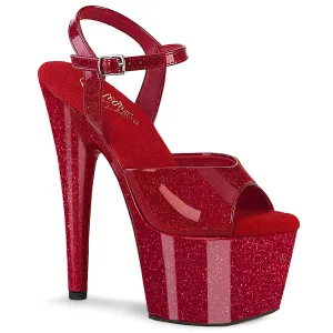 ADORE-709GP Ruby Red Glitter Patent/M