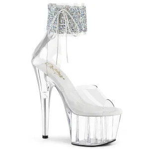 ADORE-724RS-02 Clear-Silver Rhinestones/Clear