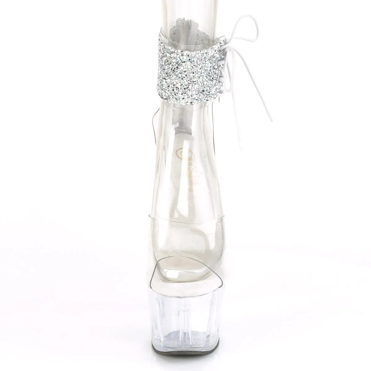 ADORE-724RS-02 Clear-Silver Rhinestones/Clear