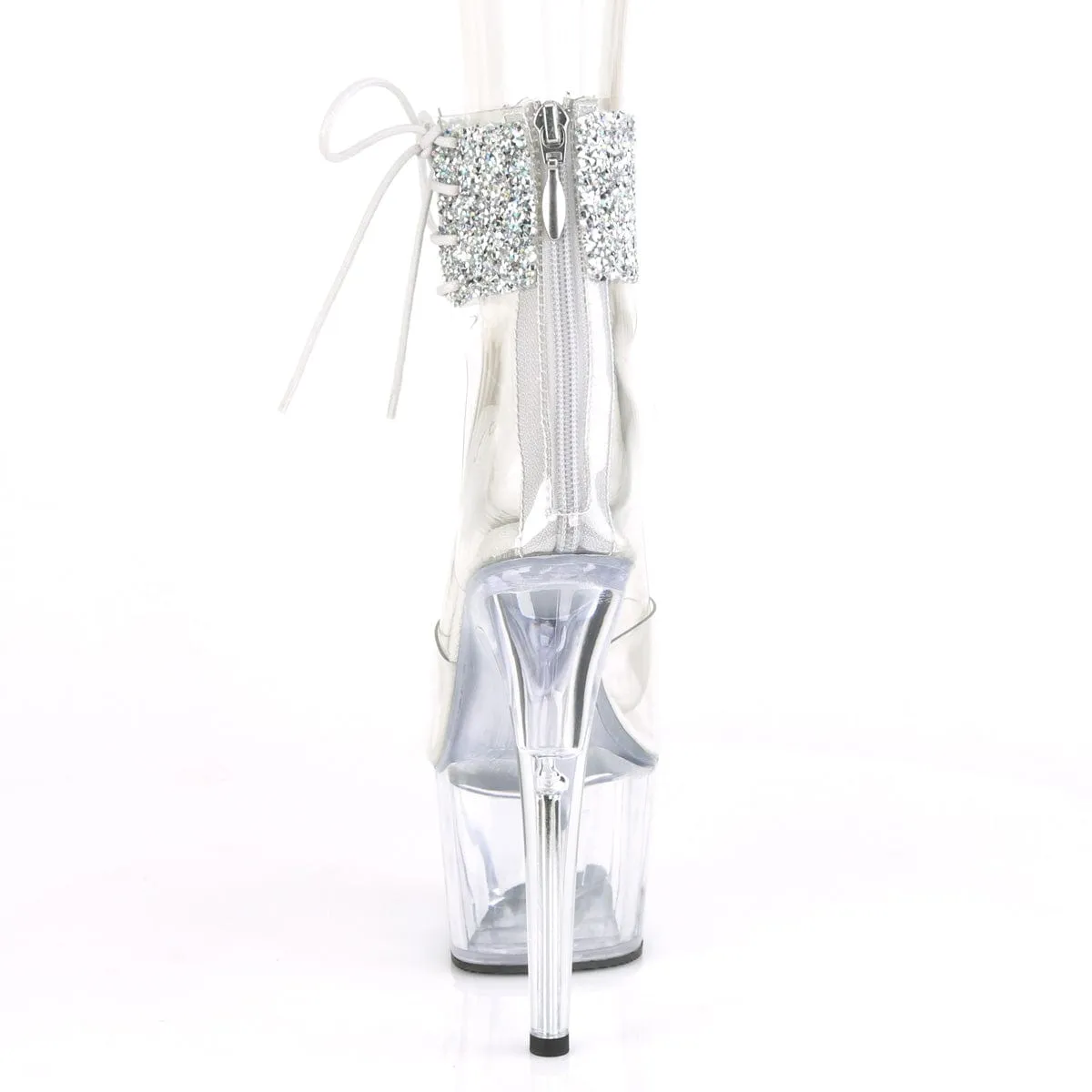 ADORE-724RS-02 Clear-Silver Rhinestones/Clear