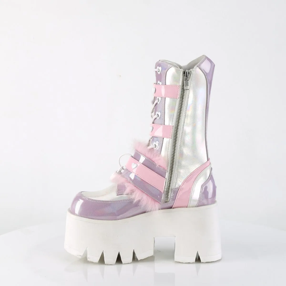 ASHES-120 Baby Pink-Lavender Hologram graphic Patent