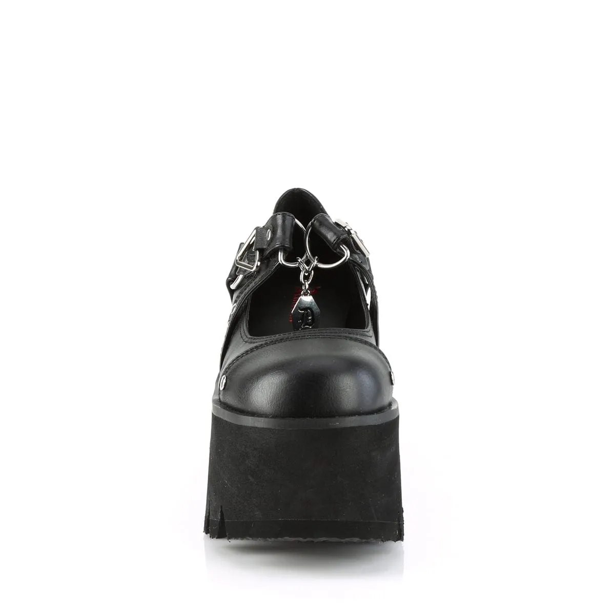ASHES-33 Black Vegan Leather
