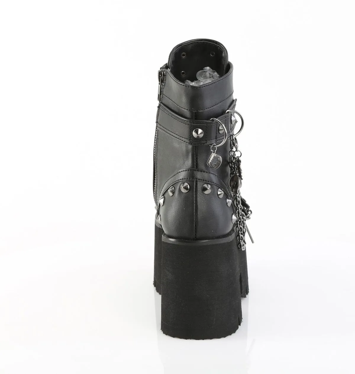 ASHES-52 Black Vegan Leather