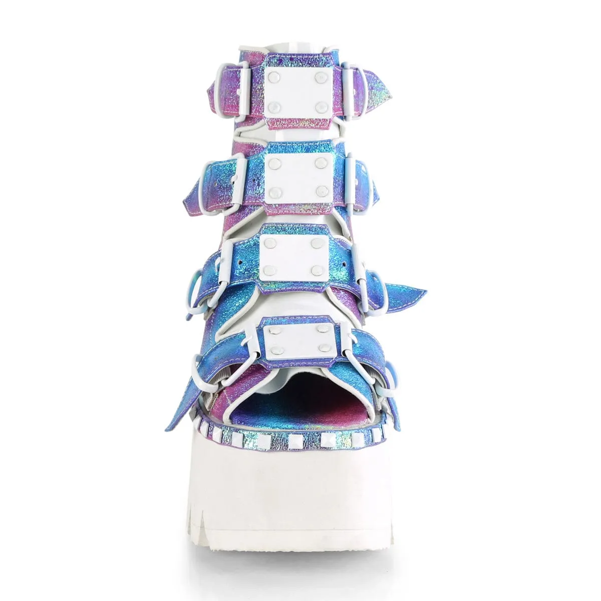 ASHES-70 Purple Multi Iridescent Vegan Leather