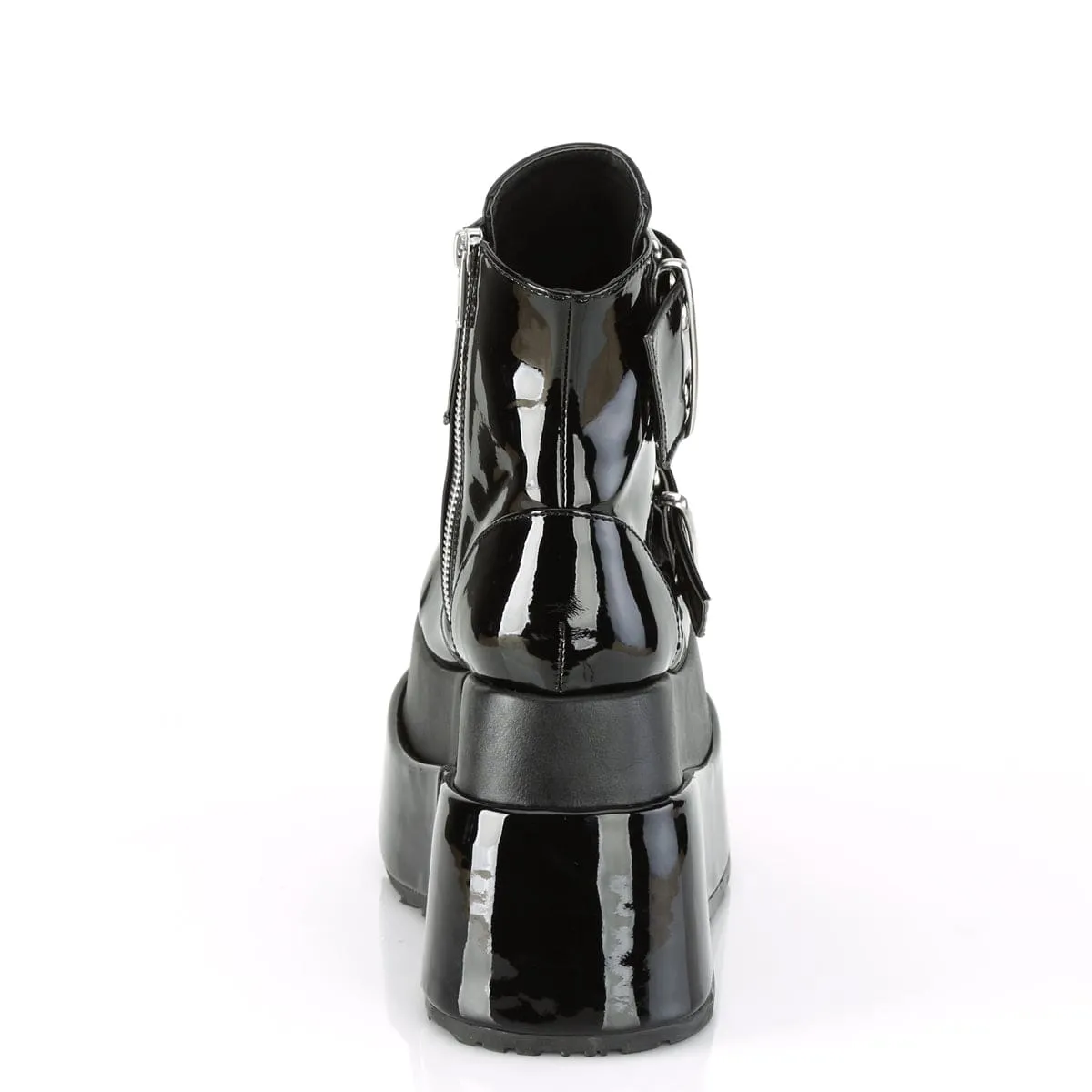 BEAR-104 Black Patent -Vegan Leather