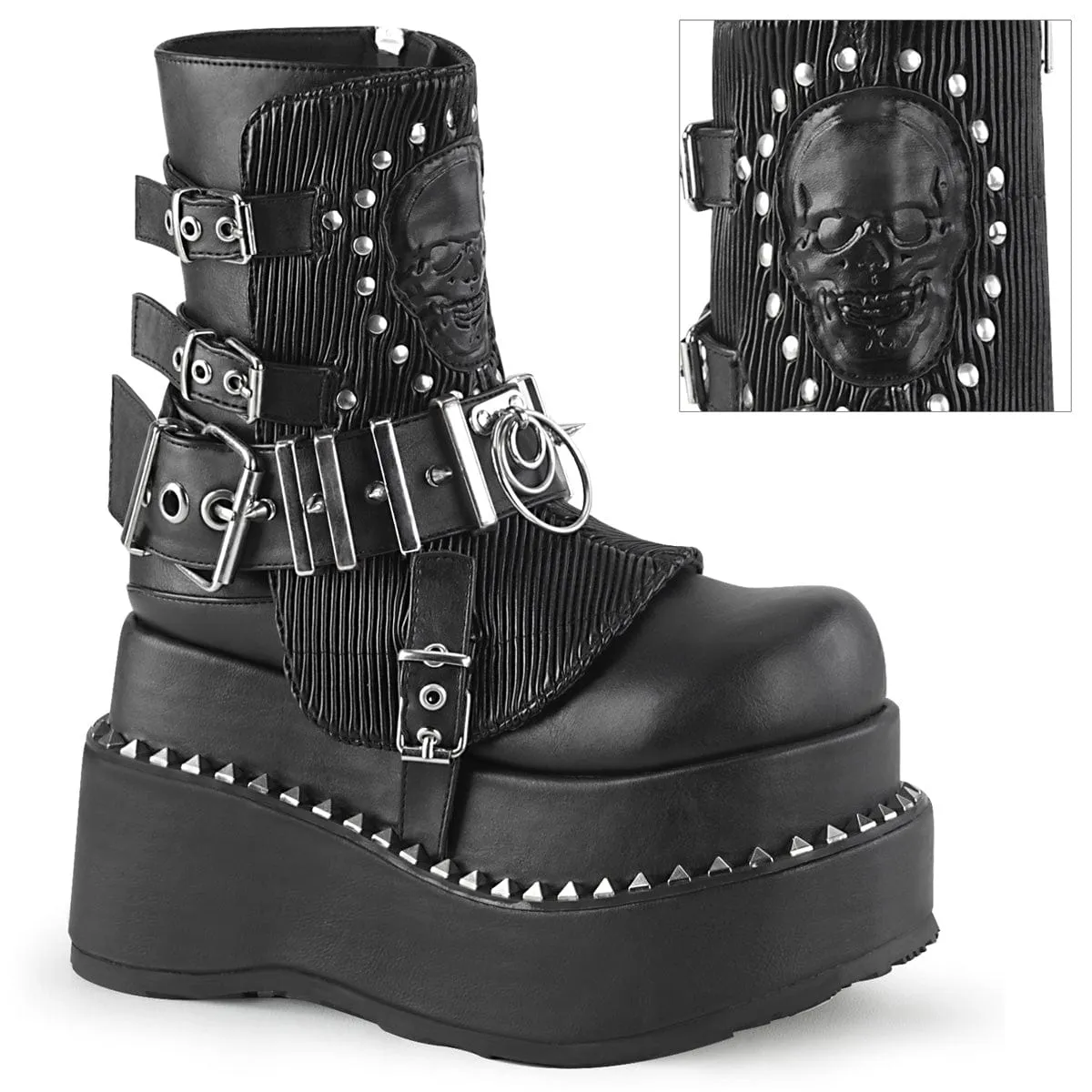BEAR-150 Black Vegan Leather