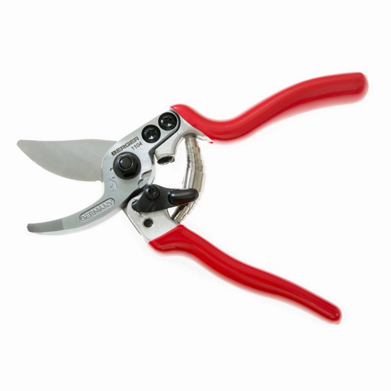 Berger Tools 1104 Pruning Hand Shear, Alu-Line, Small Hands, 15 Angled