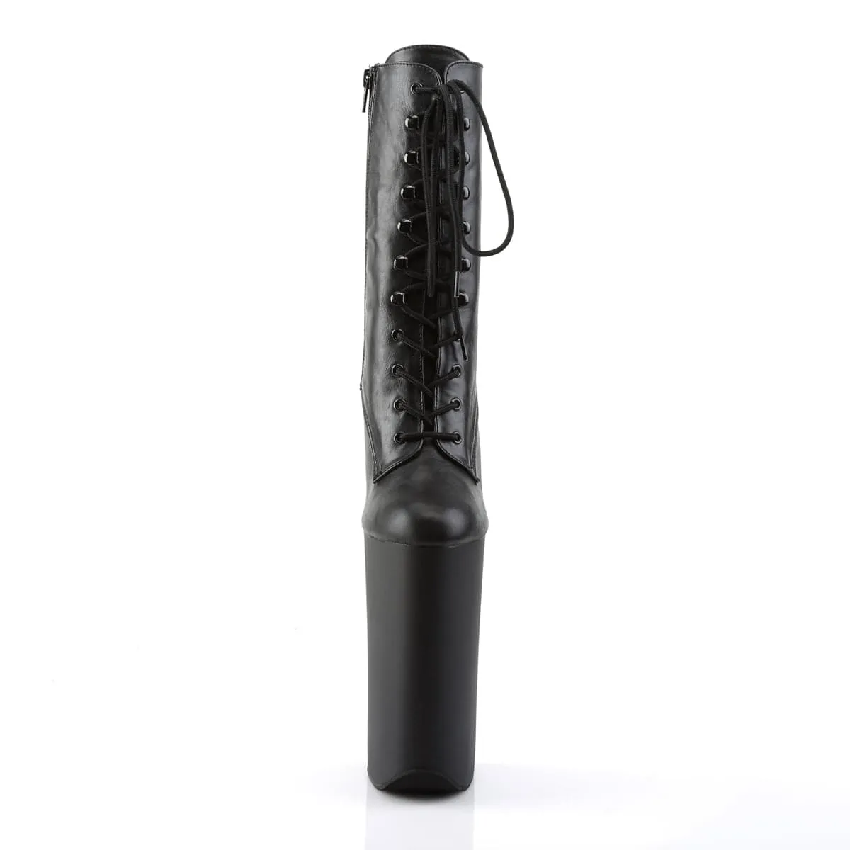 BEYOND-1020 Black Faux Leather/Black Matte