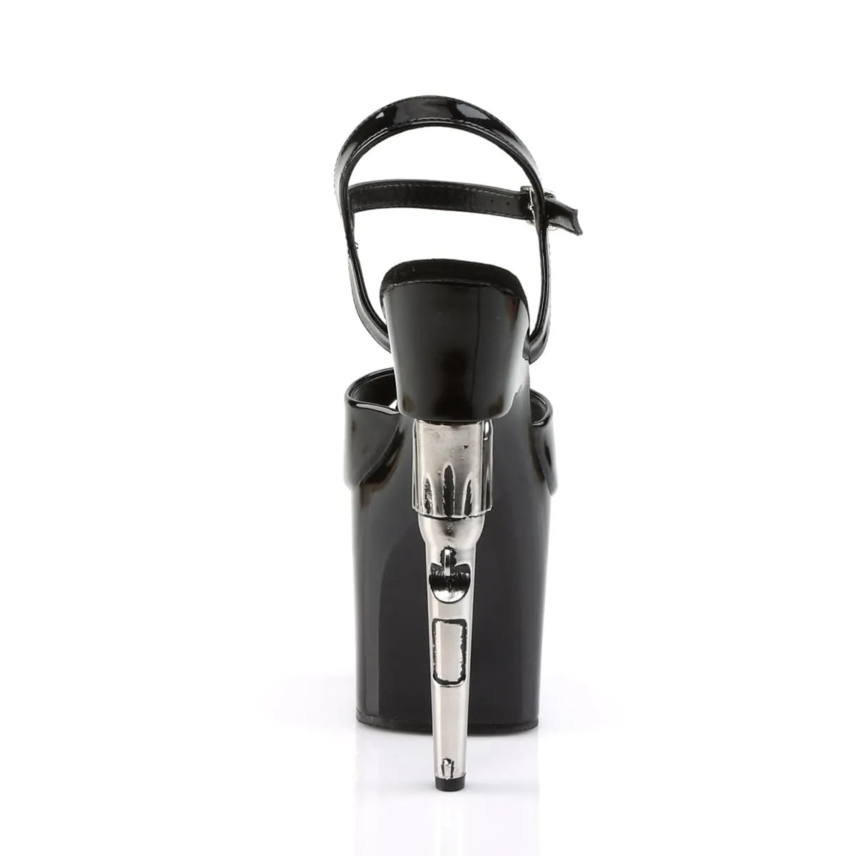 BONDGIRL-709 Black Patent/Black