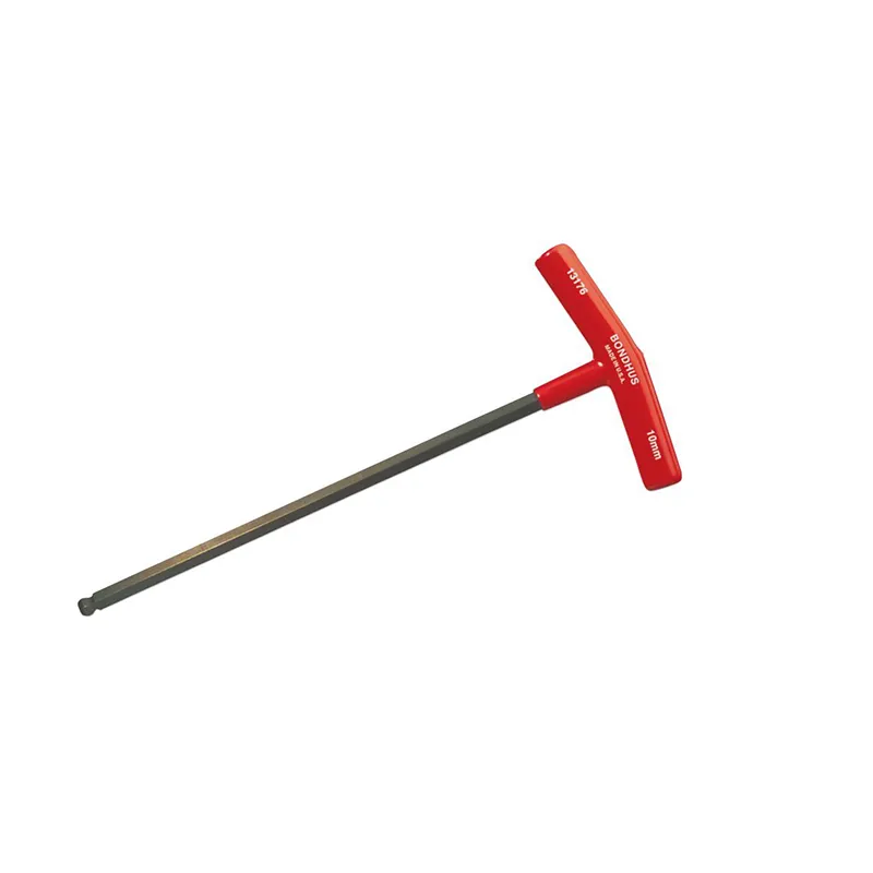 Bondhus 13176 10 x 307mm Ball End Tip Graduated Length T-Handle with ProGuard Finish, 2 Piece