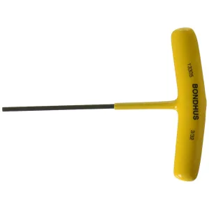 Bondhus 13313 5/16 x 7.4" Hex Tip Graduated Length T-Handle with ProGuard Finish, 2 Piece