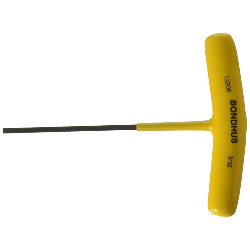 Bondhus 13313 5/16 x 7.4" Hex Tip Graduated Length T-Handle with ProGuard Finish, 2 Piece