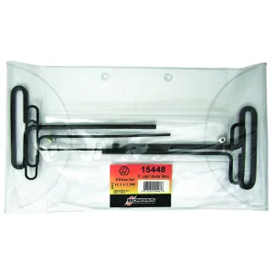 Bondhus 15548 Loop T-Handle with ProGuard Finish, 5 Piece Set