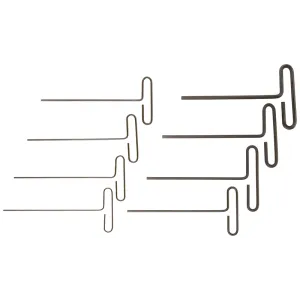 Bondhus 15587 Loop T-Handle with ProGuard Finish, 8 Piece Set