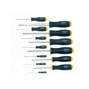 Bondhus 16637 Ball End Screwdriver Set, 13 Piece