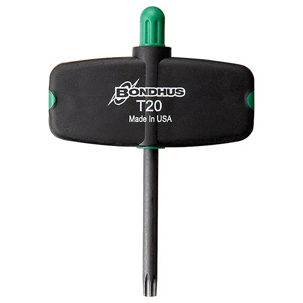 Bondhus 34706 T6 x 1.5" Star Tip Wing Handle Driver with ProGuard Finish, 2 Piece