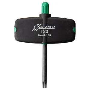 Bondhus 34706 T6 x 1.5" Star Tip Wing Handle Driver with ProGuard Finish, 2 Piece
